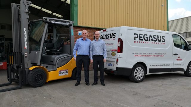 Forklift truck company spreads its wings